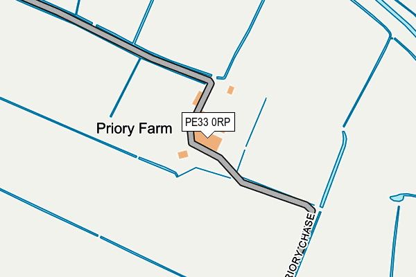 PE33 0RP map - OS OpenMap – Local (Ordnance Survey) PE33 0RP map - OS OpenMap – Local (Ordnance Survey)