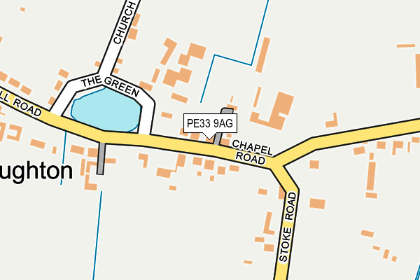 PE33 9AG map - OS OpenMap – Local (Ordnance Survey) PE33 9AG map - OS OpenMap – Local (Ordnance Survey)
