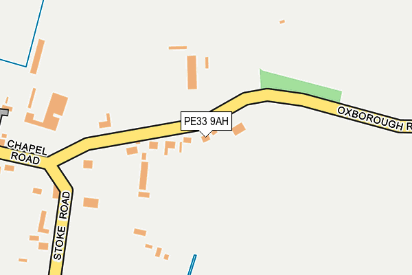 PE33 9AH map - OS OpenMap – Local (Ordnance Survey) PE33 9AH map - OS OpenMap – Local (Ordnance Survey)
