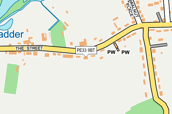 PE33 9BT map - OS OpenMap – Local (Ordnance Survey) PE33 9BT map - OS OpenMap – Local (Ordnance Survey)