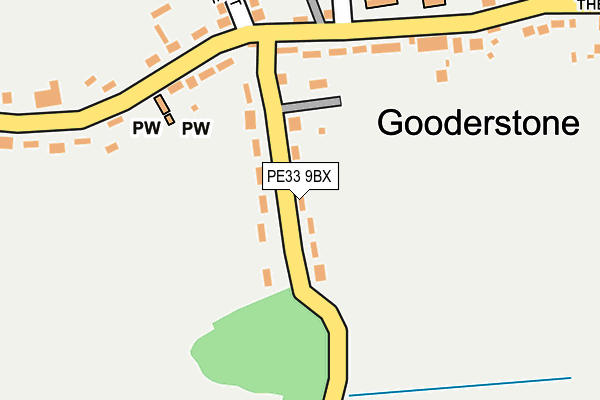 PE33 9BX map - OS OpenMap – Local (Ordnance Survey) PE33 9BX map - OS OpenMap – Local (Ordnance Survey)