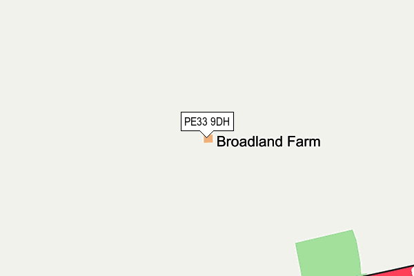 PE33 9DH map - OS OpenMap – Local (Ordnance Survey) PE33 9DH map - OS OpenMap – Local (Ordnance Survey)