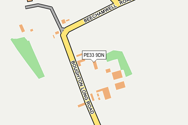 PE33 9DN map - OS OpenMap – Local (Ordnance Survey) PE33 9DN map - OS OpenMap – Local (Ordnance Survey)