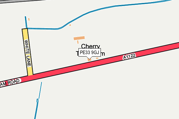 PE33 9GJ map - OS OpenMap – Local (Ordnance Survey) PE33 9GJ map - OS OpenMap – Local (Ordnance Survey)