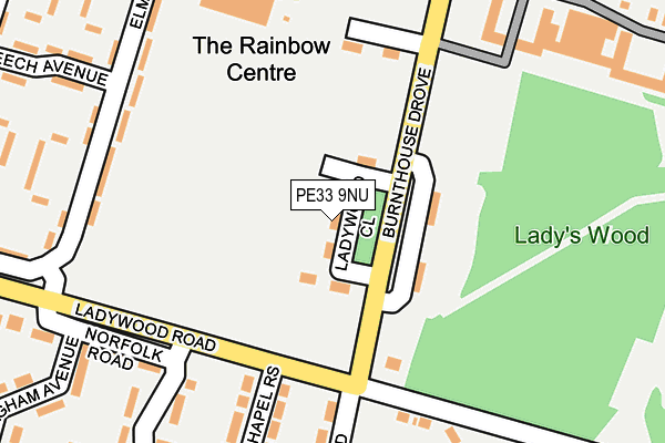 PE33 9NU map - OS OpenMap – Local (Ordnance Survey) PE33 9NU map - OS OpenMap – Local (Ordnance Survey)