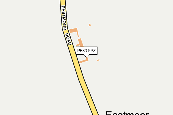 PE33 9PZ map - OS OpenMap – Local (Ordnance Survey) PE33 9PZ map - OS OpenMap – Local (Ordnance Survey)