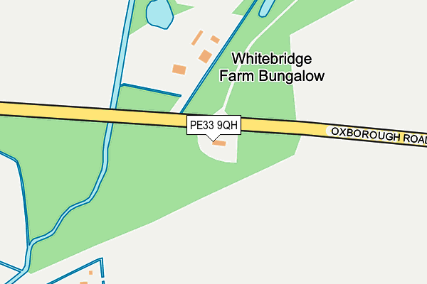 PE33 9QH map - OS OpenMap – Local (Ordnance Survey) PE33 9QH map - OS OpenMap – Local (Ordnance Survey)