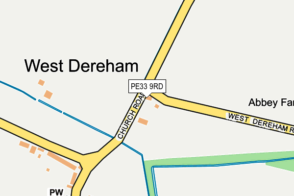 PE33 9RD map - OS OpenMap – Local (Ordnance Survey) PE33 9RD map - OS OpenMap – Local (Ordnance Survey)