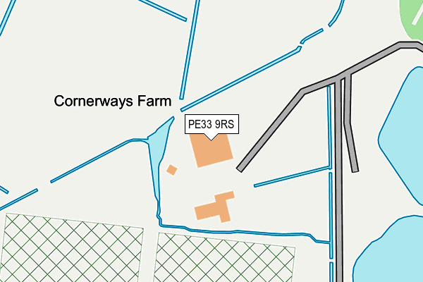 PE33 9RS map - OS OpenMap – Local (Ordnance Survey) PE33 9RS map - OS OpenMap – Local (Ordnance Survey)