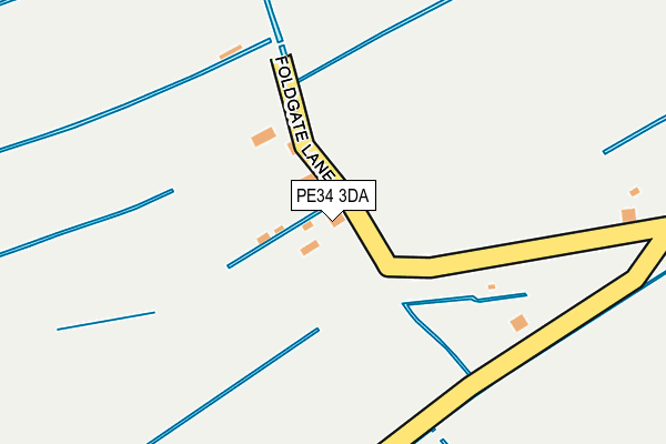 PE34 3DA map - OS OpenMap – Local (Ordnance Survey) PE34 3DA map - OS OpenMap – Local (Ordnance Survey)