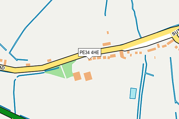 PE34 4HE map - OS OpenMap – Local (Ordnance Survey) PE34 4HE map - OS OpenMap – Local (Ordnance Survey)