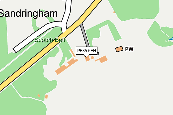 PE35 6EH map - OS OpenMap – Local (Ordnance Survey) PE35 6EH map - OS OpenMap – Local (Ordnance Survey)
