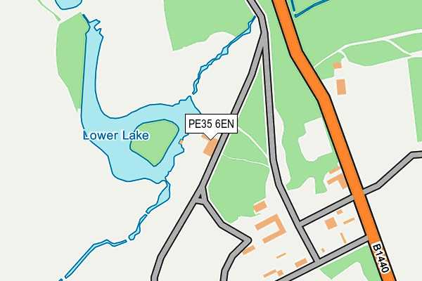 PE35 6EN map - OS OpenMap – Local (Ordnance Survey) PE35 6EN map - OS OpenMap – Local (Ordnance Survey)
