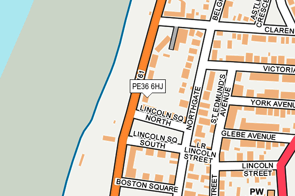 PE36 6HJ map - OS OpenMap – Local (Ordnance Survey) PE36 6HJ map - OS OpenMap – Local (Ordnance Survey)