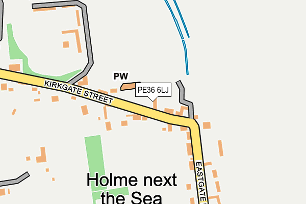 PE36 6LJ map - OS OpenMap – Local (Ordnance Survey) PE36 6LJ map - OS OpenMap – Local (Ordnance Survey)