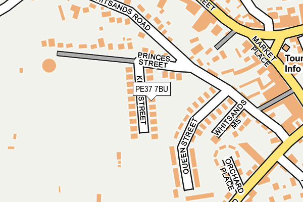 PE37 7BU map - OS OpenMap – Local (Ordnance Survey) PE37 7BU map - OS OpenMap – Local (Ordnance Survey)