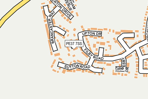 PE37 7SS map - OS OpenMap – Local (Ordnance Survey) PE37 7SS map - OS OpenMap – Local (Ordnance Survey)