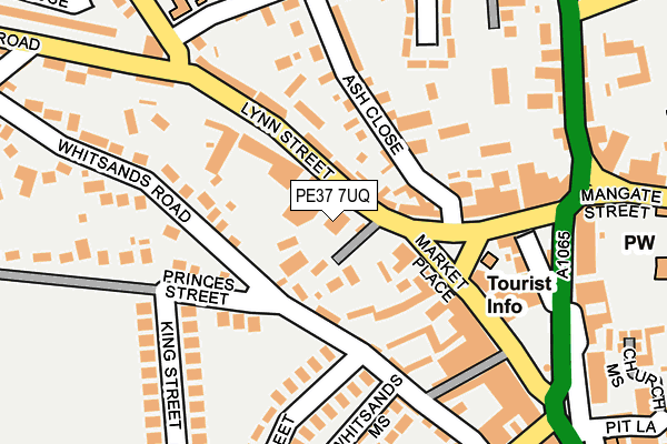 PE37 7UQ map - OS OpenMap – Local (Ordnance Survey) PE37 7UQ map - OS OpenMap – Local (Ordnance Survey)