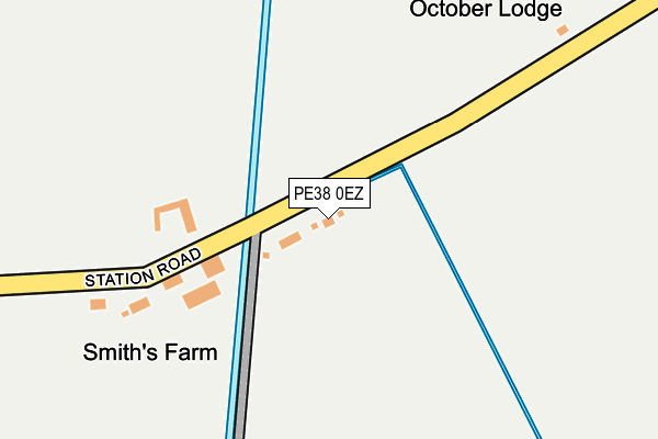 PE38 0EZ map - OS OpenMap – Local (Ordnance Survey) PE38 0EZ map - OS OpenMap – Local (Ordnance Survey)