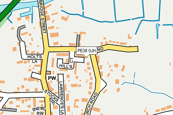 PE38 0JH map - OS OpenMap – Local (Ordnance Survey) PE38 0JH map - OS OpenMap – Local (Ordnance Survey)