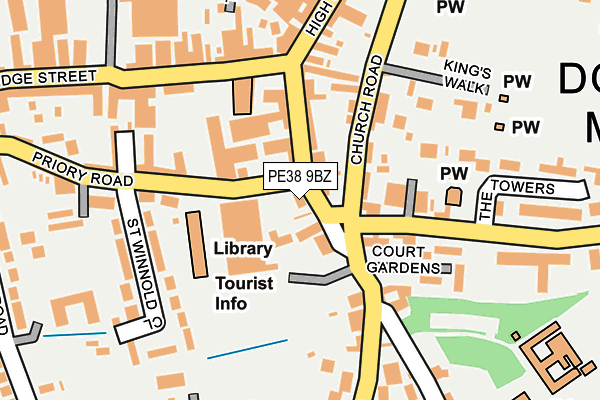 PE38 9BZ map - OS OpenMap – Local (Ordnance Survey) PE38 9BZ map - OS OpenMap – Local (Ordnance Survey)