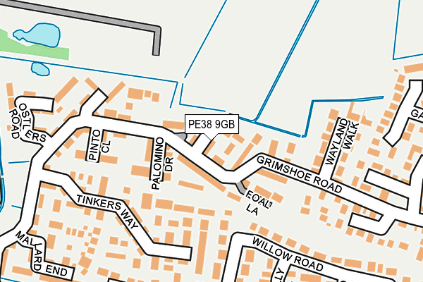 PE38 9GB map - OS OpenMap – Local (Ordnance Survey) PE38 9GB map - OS OpenMap – Local (Ordnance Survey)