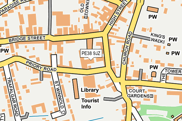 PE38 9JZ map - OS OpenMap – Local (Ordnance Survey) PE38 9JZ map - OS OpenMap – Local (Ordnance Survey)