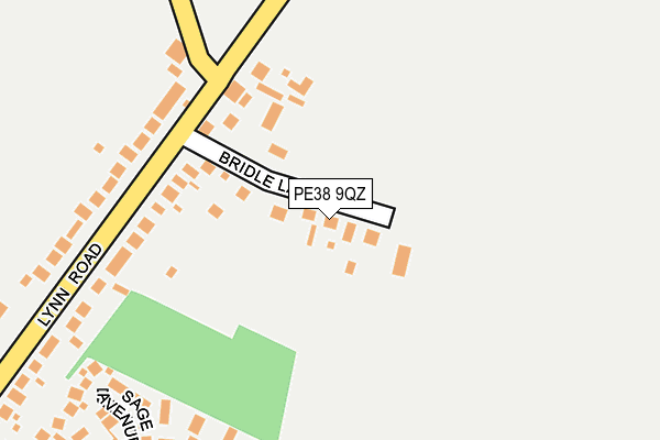 PE38 9QZ map - OS OpenMap – Local (Ordnance Survey) PE38 9QZ map - OS OpenMap – Local (Ordnance Survey)