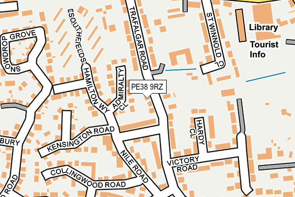 PE38 9RZ map - OS OpenMap – Local (Ordnance Survey) PE38 9RZ map - OS OpenMap – Local (Ordnance Survey)