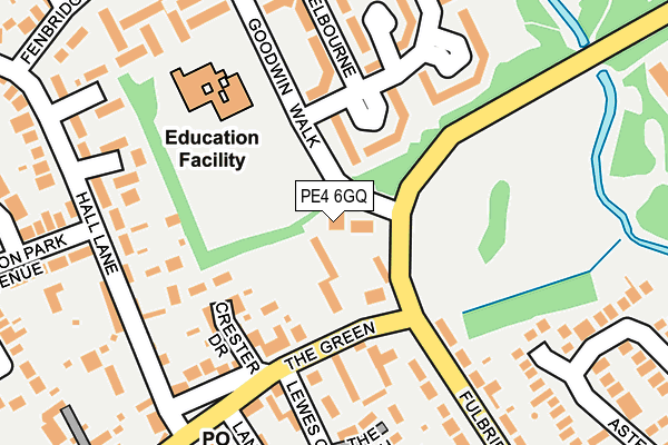 PE4 6GQ map - OS OpenMap – Local (Ordnance Survey) PE4 6GQ map - OS OpenMap – Local (Ordnance Survey)
