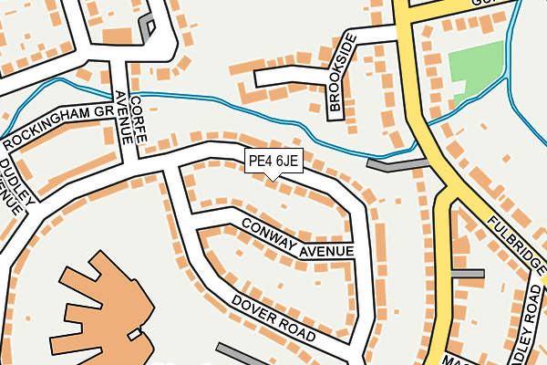 PE4 6JE map - OS OpenMap – Local (Ordnance Survey) PE4 6JE map - OS OpenMap – Local (Ordnance Survey)