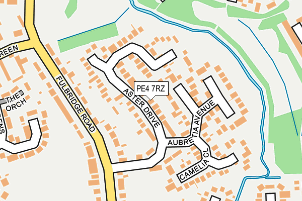PE4 7RZ map - OS OpenMap – Local (Ordnance Survey) PE4 7RZ map - OS OpenMap – Local (Ordnance Survey)