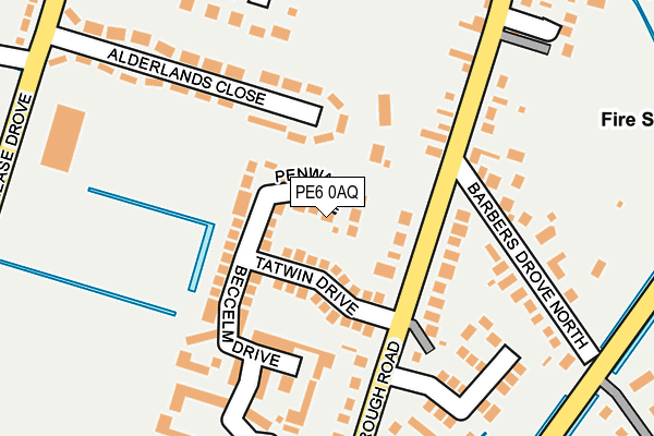 PE6 0AQ map - OS OpenMap – Local (Ordnance Survey) PE6 0AQ map - OS OpenMap – Local (Ordnance Survey)