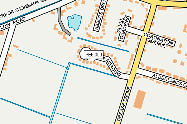 PE6 0LJ map - OS OpenMap – Local (Ordnance Survey) PE6 0LJ map - OS OpenMap – Local (Ordnance Survey)