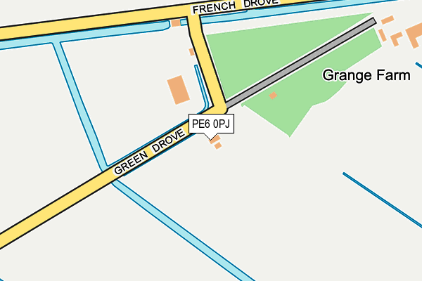 PE6 0PJ map - OS OpenMap – Local (Ordnance Survey) PE6 0PJ map - OS OpenMap – Local (Ordnance Survey)