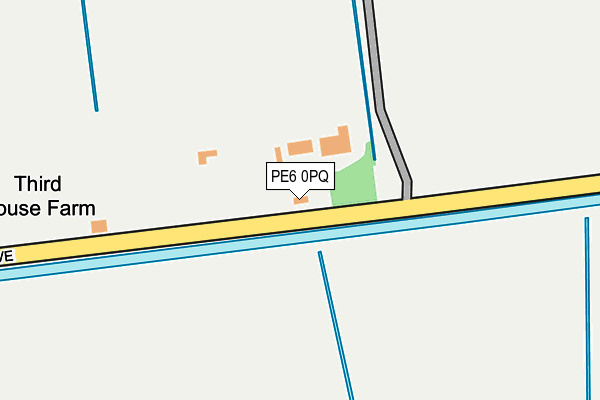 PE6 0PQ map - OS OpenMap – Local (Ordnance Survey) PE6 0PQ map - OS OpenMap – Local (Ordnance Survey)