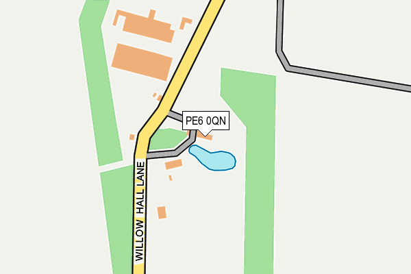 PE6 0QN map - OS OpenMap – Local (Ordnance Survey) PE6 0QN map - OS OpenMap – Local (Ordnance Survey)