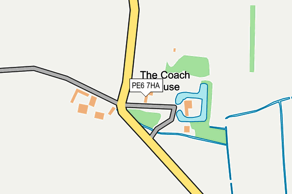 PE6 7HA map - OS OpenMap – Local (Ordnance Survey) PE6 7HA map - OS OpenMap – Local (Ordnance Survey)