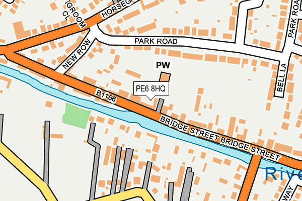 PE6 8HQ map - OS OpenMap – Local (Ordnance Survey) PE6 8HQ map - OS OpenMap – Local (Ordnance Survey)