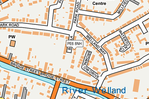 PE6 8NH map - OS OpenMap – Local (Ordnance Survey) PE6 8NH map - OS OpenMap – Local (Ordnance Survey)