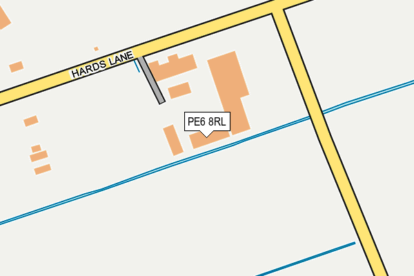 PE6 8RL map - OS OpenMap – Local (Ordnance Survey) PE6 8RL map - OS OpenMap – Local (Ordnance Survey)