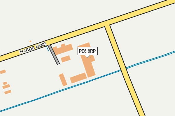 PE6 8RP map - OS OpenMap – Local (Ordnance Survey) PE6 8RP map - OS OpenMap – Local (Ordnance Survey)