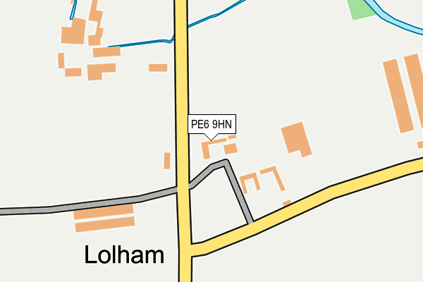 PE6 9HN map - OS OpenMap – Local (Ordnance Survey) PE6 9HN map - OS OpenMap – Local (Ordnance Survey)