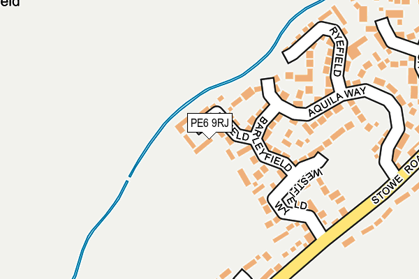 PE6 9RJ map - OS OpenMap – Local (Ordnance Survey) PE6 9RJ map - OS OpenMap – Local (Ordnance Survey)