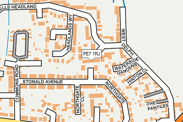 PE7 1RJ map - OS OpenMap – Local (Ordnance Survey) PE7 1RJ map - OS OpenMap – Local (Ordnance Survey)