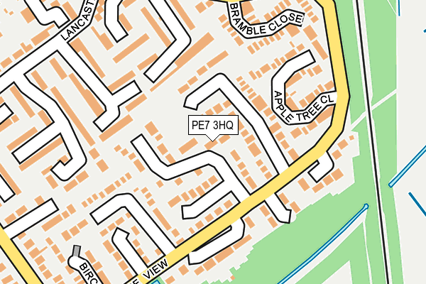 PE7 3HQ map - OS OpenMap – Local (Ordnance Survey) PE7 3HQ map - OS OpenMap – Local (Ordnance Survey)
