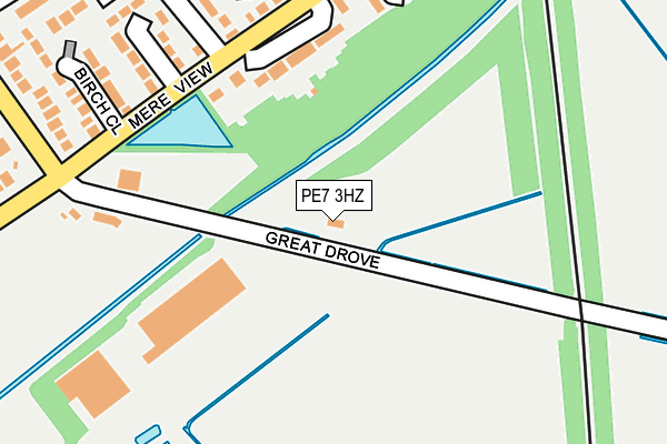 PE7 3HZ map - OS OpenMap – Local (Ordnance Survey) PE7 3HZ map - OS OpenMap – Local (Ordnance Survey)