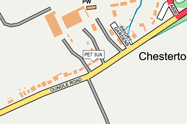 PE7 3UA map - OS OpenMap – Local (Ordnance Survey) PE7 3UA map - OS OpenMap – Local (Ordnance Survey)