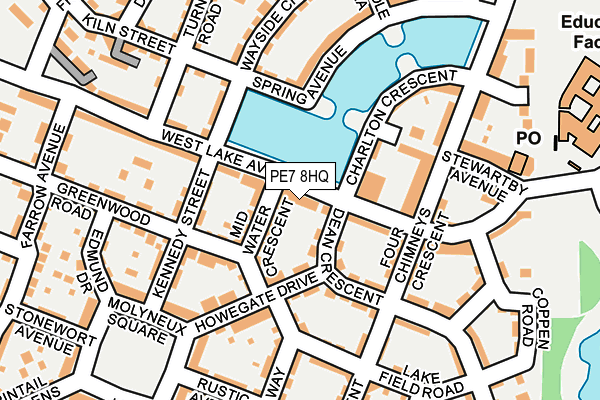 PE7 8HQ map - OS OpenMap – Local (Ordnance Survey) PE7 8HQ map - OS OpenMap – Local (Ordnance Survey)