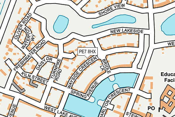 PE7 8HX map - OS OpenMap – Local (Ordnance Survey) PE7 8HX map - OS OpenMap – Local (Ordnance Survey)